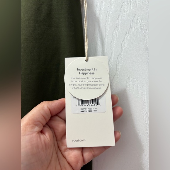 NWT Vuori Chilled Out Leggings In Olive Size Medium - Picture 4 of 5